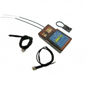 Lemon RX DSMX Compatible 7-Channel Full-Range Telemetry Receiver With Diversity Antenna + PPM LM0041